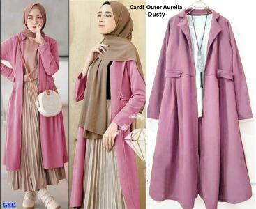 Cardi outer aurelia dusty