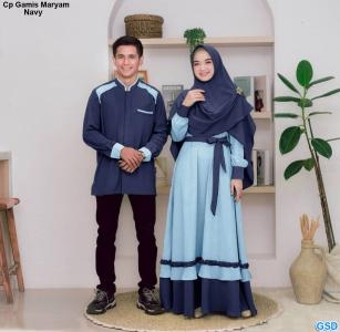 Cp Gamis Maryam Navy