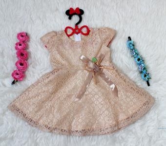 Dress Kids dina Krem