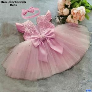 Dress Kids Corlia Maroon