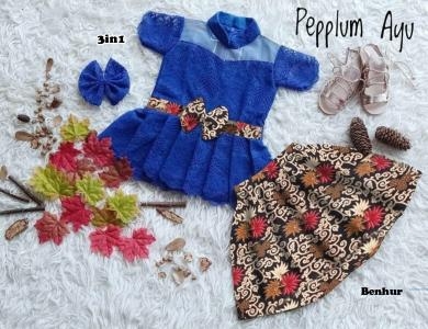 Set pepplum ayu benhur