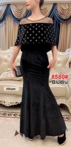 Longdress import 8580 hijau