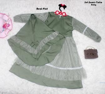 Set Gamis Vatia Army