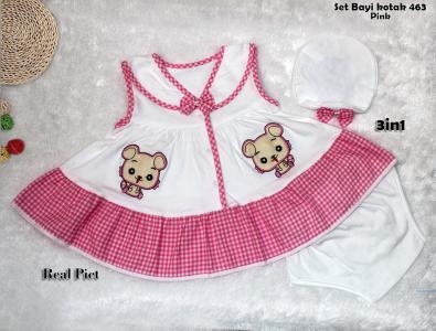 Set Bayi 3in1 463 pink