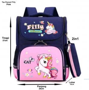 Tas Ransel 2in1 Filly pink