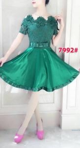 Dress import 7992 hijau