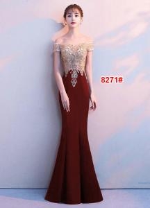 Longdress import 8271 biru