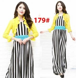 Longdress import 179 kuning