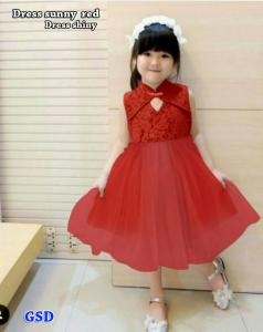 Dress Sunny red