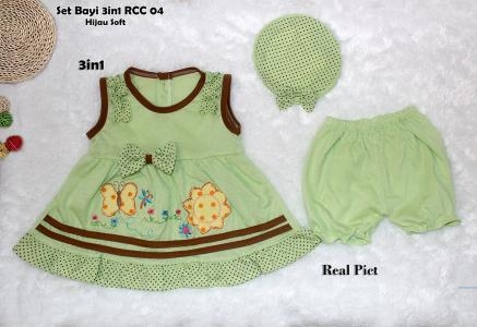 Set Bayi RCC04 3in1 Kuning