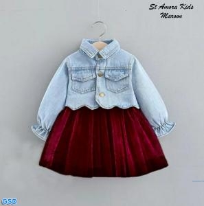 St Amora Kids 3in1 maroon