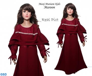 Maxi Mutiara Kids maroon