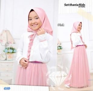 Set thania pink-set hania