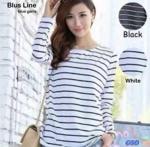 Blus line-blus garis