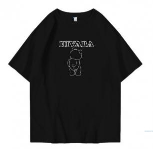 Hi VABA Oversized Bear Harrington Tshirt | Kaos Streetwear Unisex Tee