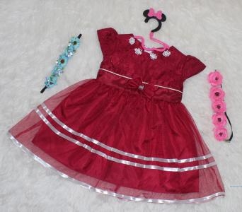 Dress Kids Tati Maroon