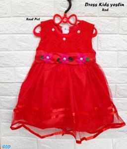 Dress kids yeslin red