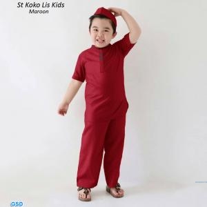 St Koko lis Kids putih