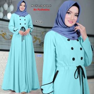 Maxi kancing baletoli tosca