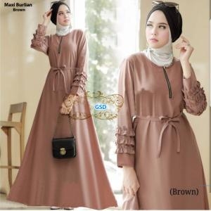 Maxi Burlian maroon