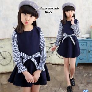 Dresss pinkan kids navy