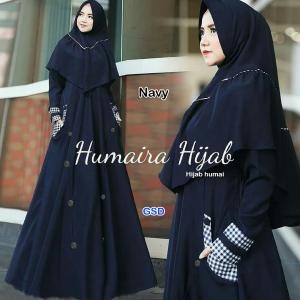 Hijab humaira navy-hijab humai