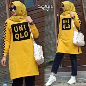 Tunik Uniqlo kuning