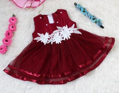 Dress Kids Merri Maroon