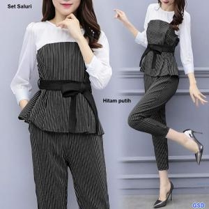 Set Saluri hitam putih