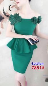 setelan import 7851 hijau