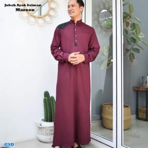 Jubah Ayah Salman Maroon