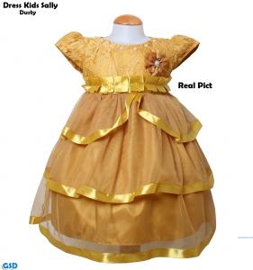 Dress Kids sally kuning