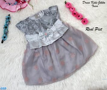 Dress jelita kids abu