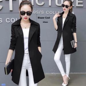 Blazer Cool hitam