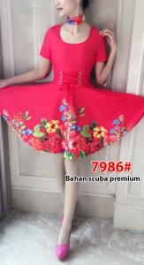 Dress import 7986 red