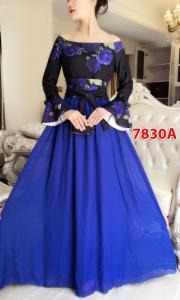 Longdress import 7830A blue