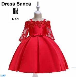 Dress Kids Sanca red