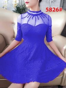 Dress import 5826 blue