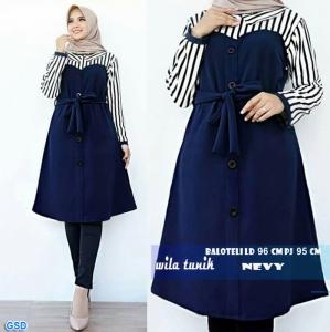 Tunik Wila navy