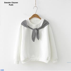 Sweater Clauren putih