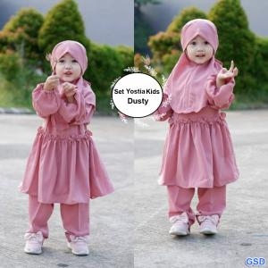 Set yostia kids biru