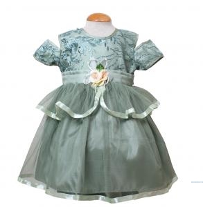 Dress Kids Sonia Hijau