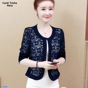 Cardi Trisha navy