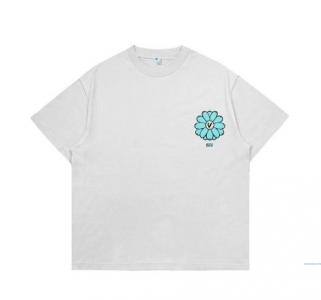 Hi VABA Oversized Blue Flower Tshirt | Kaos Streetwear Unisex Tee