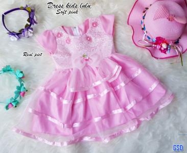 Dress kids lulu pink