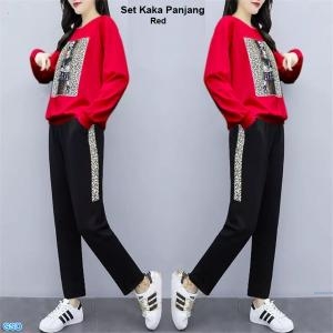 Set Kaka Panjang maroon