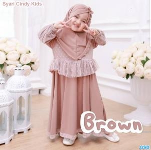 Syari Cindy Kids brown