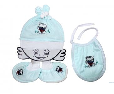 Set bayi polos tiger 01 Biru