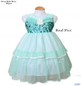 Dress Kids meta hijau