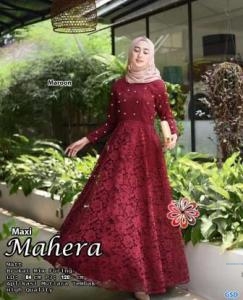 Maxi Mahera maroon